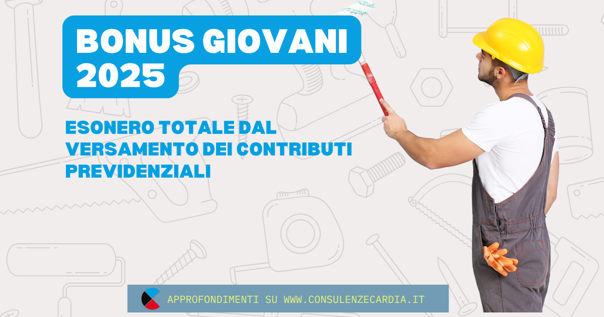 Bonus Giovani 2025